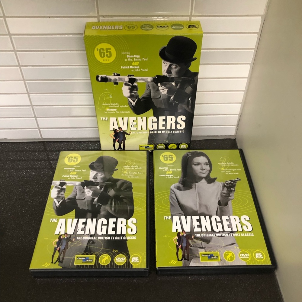 1999 The Avengers ‘65 DVD Volume 1 & 2 Box Set